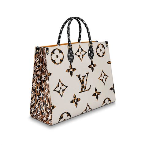 jungle on the go louis vuitton|Louis Vuitton onthego tote bag.